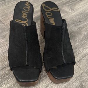 Sam Edelman wooden wedge